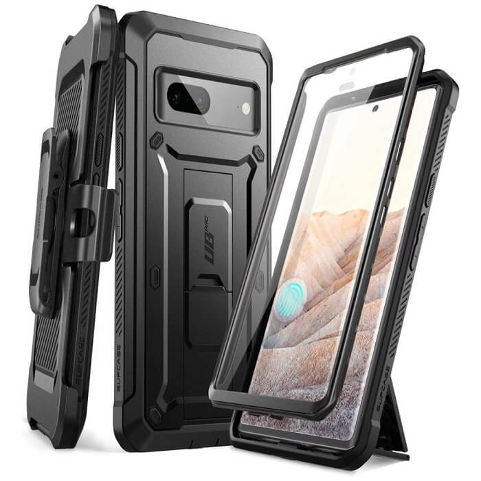 Противоударен Калъф за Google Pixel 7 Pro, Supcase Unicorn Beetle Pro, Черен