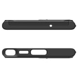 Калъф с Камерен Предпазител за Samsung S23 Ultra, Spigen Optik Armor Case, Черен (10)