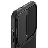 Калъф с Камерен Предпазител за Samsung S23 Plus, Spigen Optik Armor Case, Черен (6)