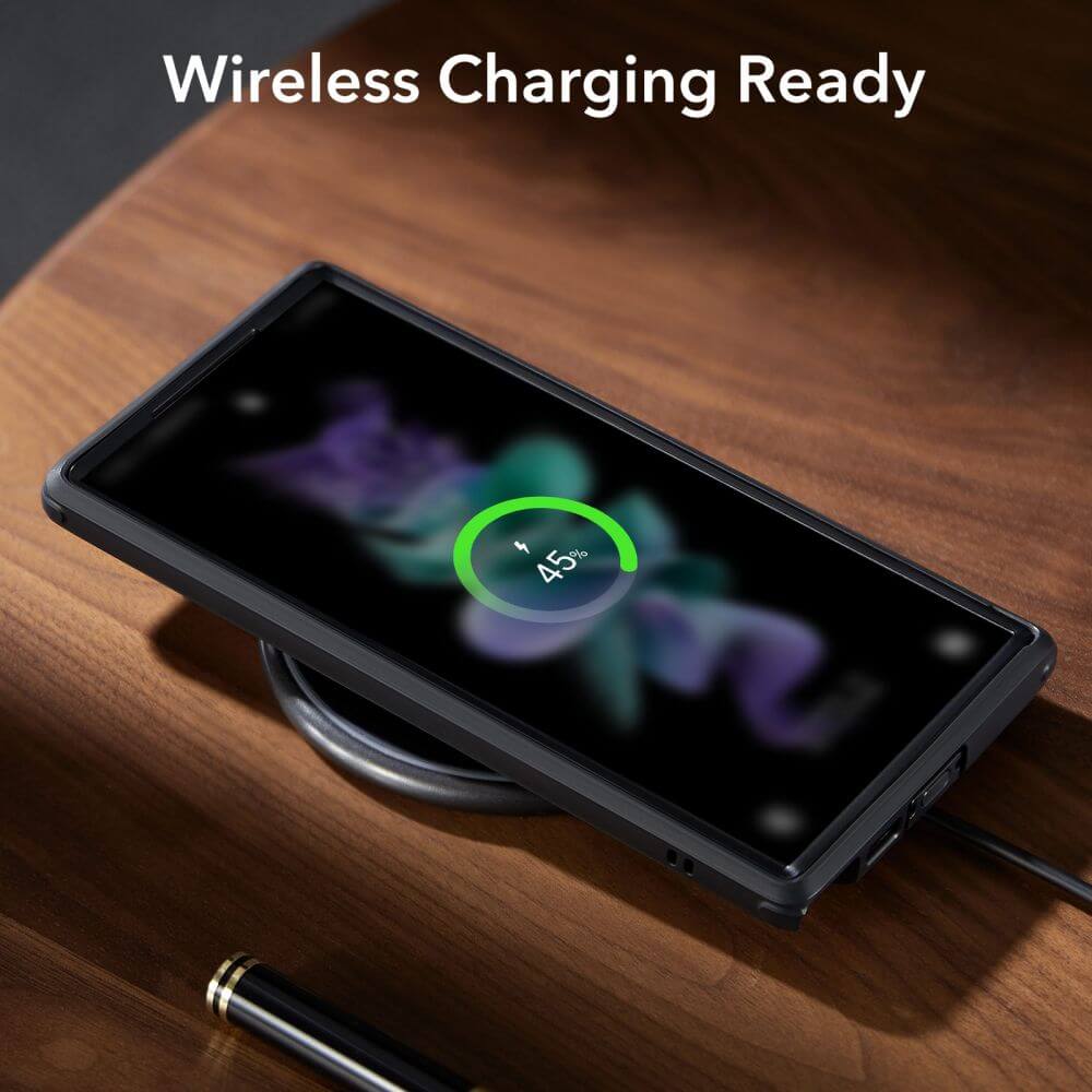 Цялостен Калъф с Поставка за Samsung S23 Ultra, ESR Shock Armor Case, Черен (7)