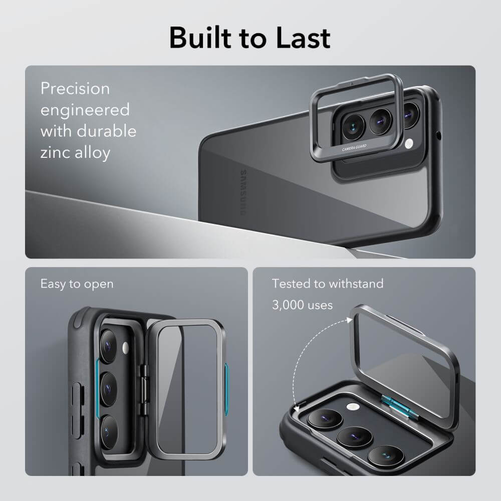 Калъф с Поставка за Samsung S23 Plus, ESR Classic Hybrid Kickstand Case, Черен (6)