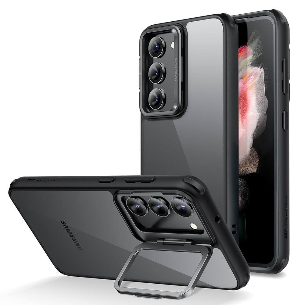 Калъф с Поставка за Samsung S23, ESR Classic Hybrid Kickstand Case, Черен