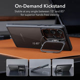 Калъф с Поставка за Samsung S23 Ultra, ESR Classic Hybrid Kickstand Case, Черен (7)