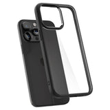 Противоударен Калъф за iPhone 15 Pro, Spigen Ultra Hybrid Case, Черен (4)