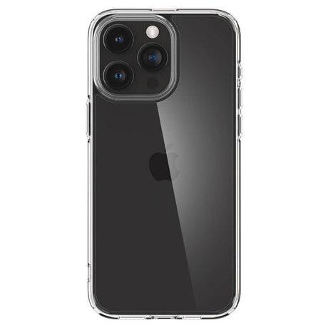 Противоударен Калъф за iPhone 15 Pro Max, Spigen Ultra Hybrid Case, Прозрачен (2)