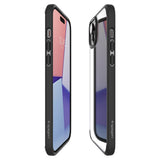 Противоударен Калъф за iPhone 15, Spigen Ultra Hybrid Case, Черен (6)