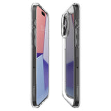 Противоударен Калъф за iPhone 15 Pro, Spigen Ultra Hybrid Case, Прозрачен (6)