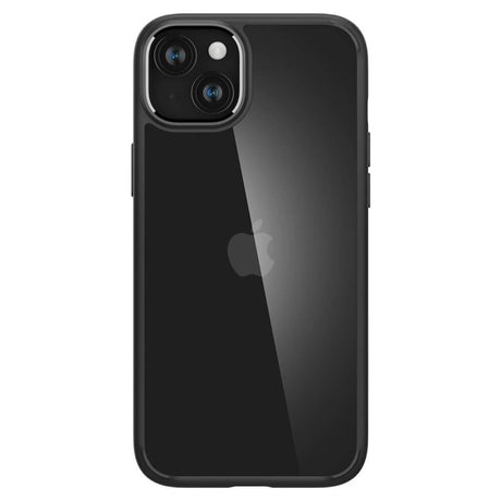 Противоударен Калъф за iPhone 15, Spigen Ultra Hybrid Case, Черен