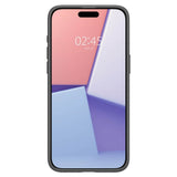 Противоударен Калъф за iPhone 15 Pro, Spigen Thin Fit Case, Черен (4)