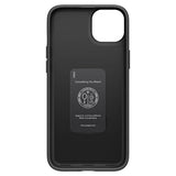 Противоударен Калъф за iPhone 15, Spigen Thin Fit Case, Черен (3)
