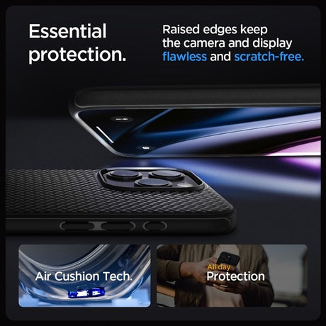 Magsafe Противоударен Калъф за iPhone 15 Pro Max, Spigen Mag Armor Case, Черен (8)