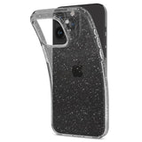 Блестящ Калъф за iPhone 15 Pro Max, Spigen Liquid Crystal Glitter Case, Прозрачен (6)