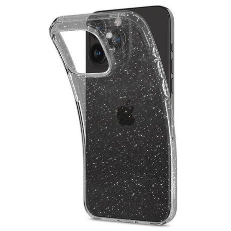 Блестящ Калъф за iPhone 15 Pro, Spigen Liquid Crystal Glitter Case, Прозрачен (6)