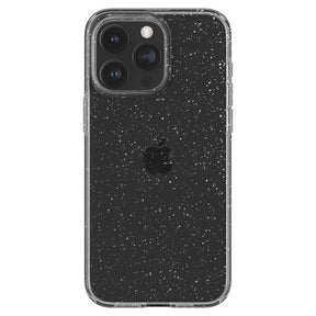 Блестящ Калъф за iPhone 15 Pro, Spigen Liquid Crystal Glitter Case, Прозрачен