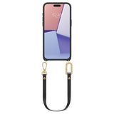 Magsafe Кожен Калъф с Връзки за iPhone 15 Pro, Spigen Cyrill Classic Charm, Черен (6)