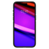 Противоударен Силиконов Калъф за iPhone 15 Pro, Spigen Core Armor Case, Черен (3)