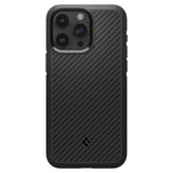 Противоударен Силиконов Калъф за iPhone 15 Pro, Spigen Core Armor Case, Черен (2)