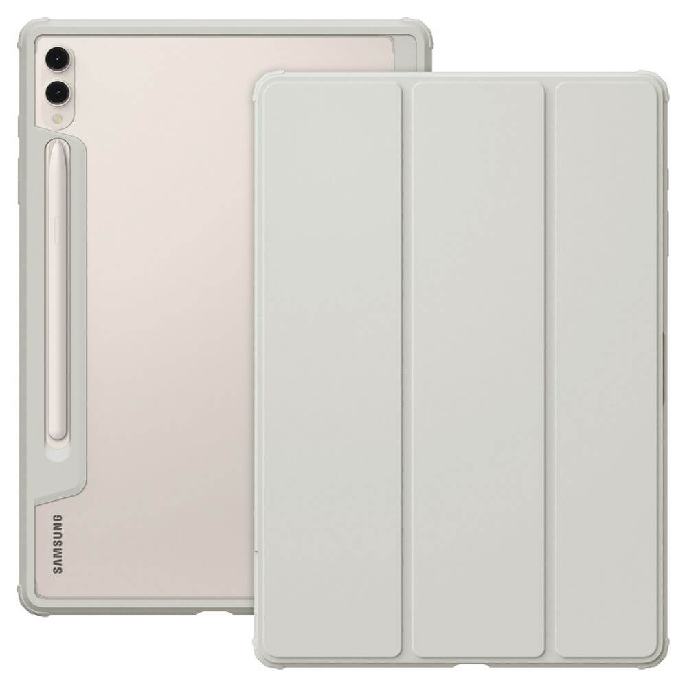 Противоударен Калъф за Samsung Tab S10 Plus/ S9 Plus 12.4", Spigen Ultra Hybrid Pro Case, Сив (2)
