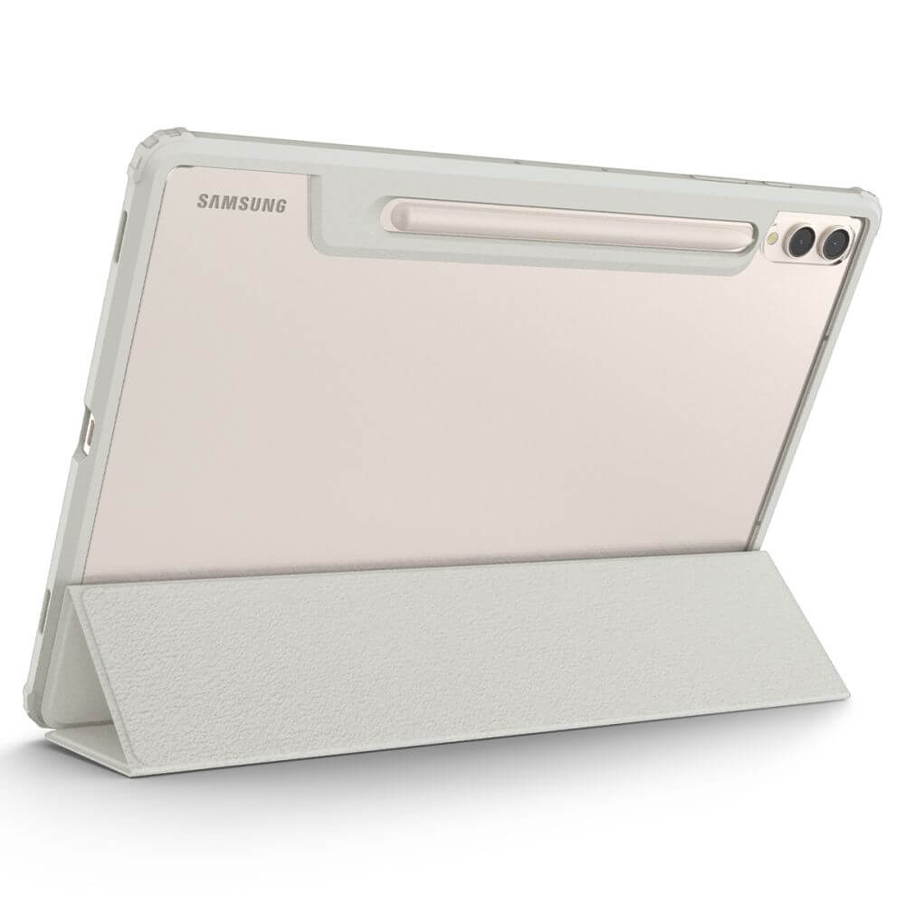 Противоударен Калъф за Samsung Tab S10 Plus/ S9 Plus 12.4", Spigen Ultra Hybrid Pro Case, Сив (8)