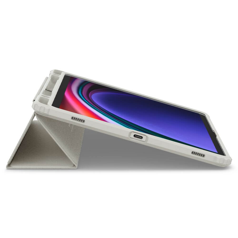 Противоударен Калъф за Samsung Tab S10 Lite/ S10 FE/ S9, Spigen Ultra Hybrid Pro Case, Сив (6)