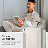 Противоударен Калъф за Samsung Tab S10 Lite/ S10 FE/ S9, Spigen Ultra Hybrid Pro Case, Сив (9)