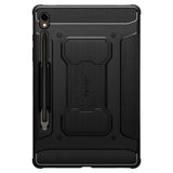 Противоударен Калъф за Samsung Tab S9, Spigen Rugged Armor Pro Case, Черен (3)