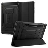 Противоударен Калъф за Samsung Tab S9, Spigen Rugged Armor Pro Case, Черен