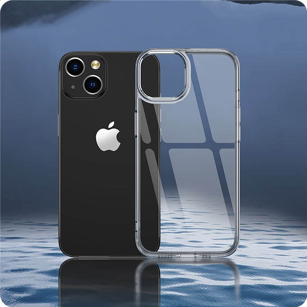Калъф за iPhone 15 Pro Max, Tech-Protect FlexAir Hybrid Clear Case, Прозрачен (6)