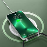 Magsafe Калъф с Връзка за iPhone 15 Pro, Tech-Protect FlexAir Chain Case, Прозрачен (2)