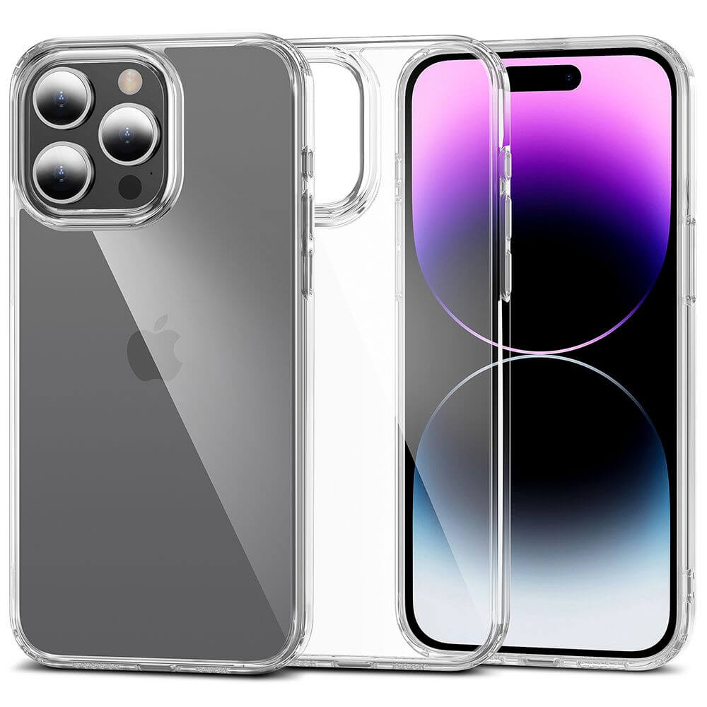 Калъф за iPhone 15 Pro, Tech-Protect FlexAir Hybrid Clear Case, Прозрачен