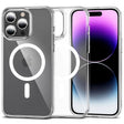 Magsafe Калъф за iPhone 15 Pro, Tech-Protect Hybrid FlexAir Clear Case, Прозрачен