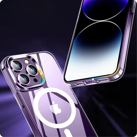 Magsafe Калъф за iPhone 15 Pro, Tech-Protect Hybrid FlexAir Clear Case, Прозрачен (4)