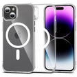 Magsafe Калъф за iPhone 15, Tech-Protect Hybrid FlexAir Clear Case, Прозрачен