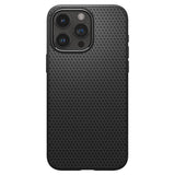 Противоударен Калъф за iPhone 15 Pro Max, Spigen Liquid Air Case, Черен (2)