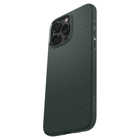 Противоударен Калъф за iPhone 15 Pro, Spigen Liquid Air Case, Зелен (6)