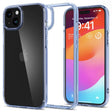Противоударен Калъф за iPhone 15 Plus, Spigen Ultra Hybrid Case, Син