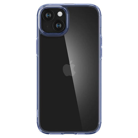 Противоударен Калъф за iPhone 15 Plus, Spigen Ultra Hybrid Case, Син (2)