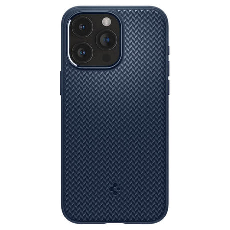Magsafe Противоударен Калъф за iPhone 15 Pro, Spigen Mag Armor Case, Син (2)