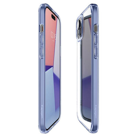 Противоударен Калъф за iPhone 15 Plus, Spigen Ultra Hybrid Case, Син (6)
