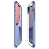 Противоударен Калъф за iPhone 15, Spigen Ultra Hybrid Case, Син (6)