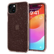 Блестящ Калъф за iPhone 15 Plus, Spigen Liquid Crystal Glitter Quartz Case, Розов