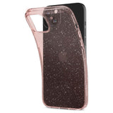 Блестящ Калъф за iPhone 15 Plus, Spigen Liquid Crystal Glitter Quartz Case, Розов (4)