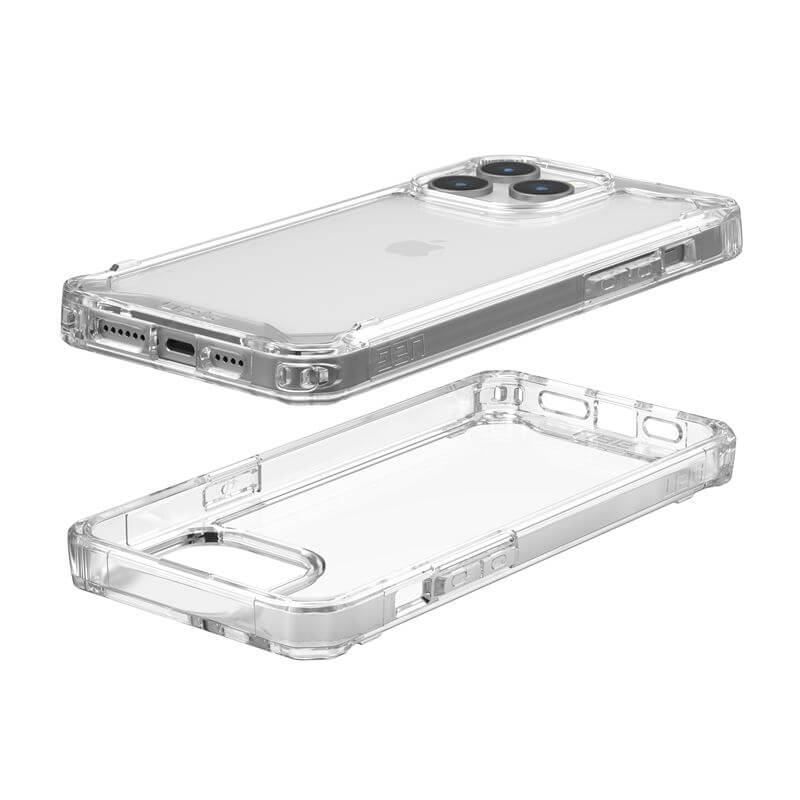 Противоударен Калъф за iPhone 15 Pro Max, UAG Plyo Case, Прозрачен (5)