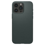 Противоударен Калъф за iPhone 15 Pro Max, Spigen Liquid Air Case, Зелен (2)