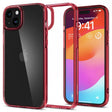 Противоударен Калъф за iPhone 15 Plus, Spigen Ultra Hybrid Case, Червен