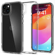 Противоударен Калъф за iPhone 15 Plus, Spigen Ultra Hybrid Case, Прозрачен