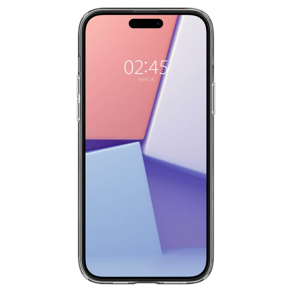 Тънък Противоударен Калъф за iPhone 15, Spigen AirSkin Hybrid Case, Прозрачен (7)