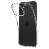Противоударен Силиконов Калъф за iPhone 15 Pro, Spigen Liquid Crystal Case, Прозрачен (3)