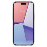Противоударен Силиконов Калъф за iPhone 15 Pro, Spigen Liquid Crystal Case, Прозрачен (2)