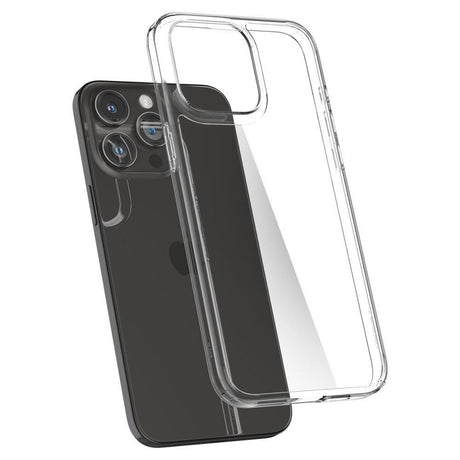 Тънък Противоударен Калъф за iPhone 15 Pro, Spigen AirSkin Hybrid Case, Прозрачен